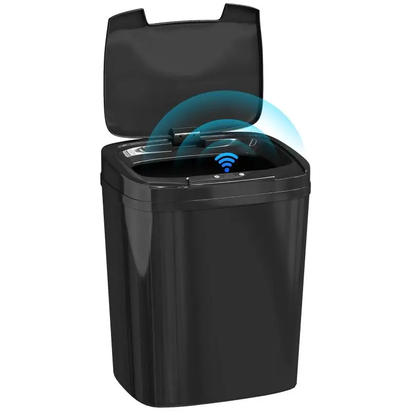 Automatic Kitchen Bin, 15 L, Black