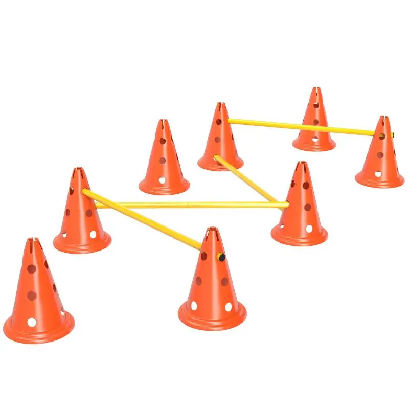 Dog Agility Training Set with 4 Hurdles