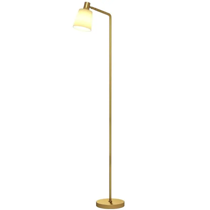 Dimmable LED Floor Lamp with Rotating Shade