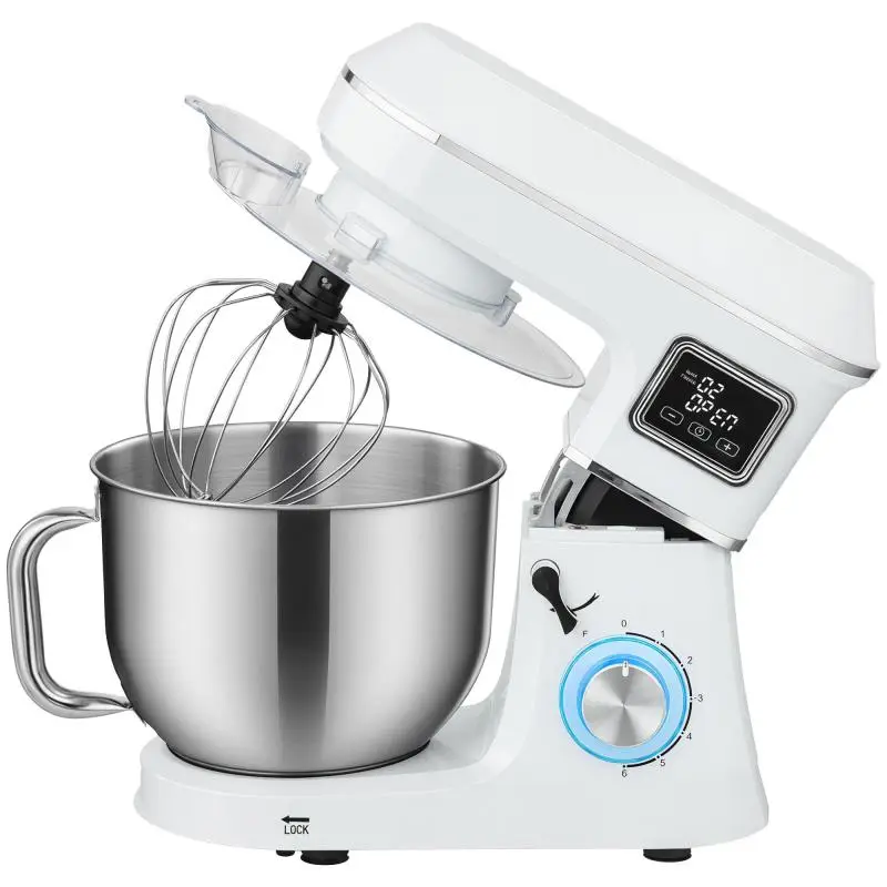 6 L Stand Mixer with 6 Speeds and LED Display
