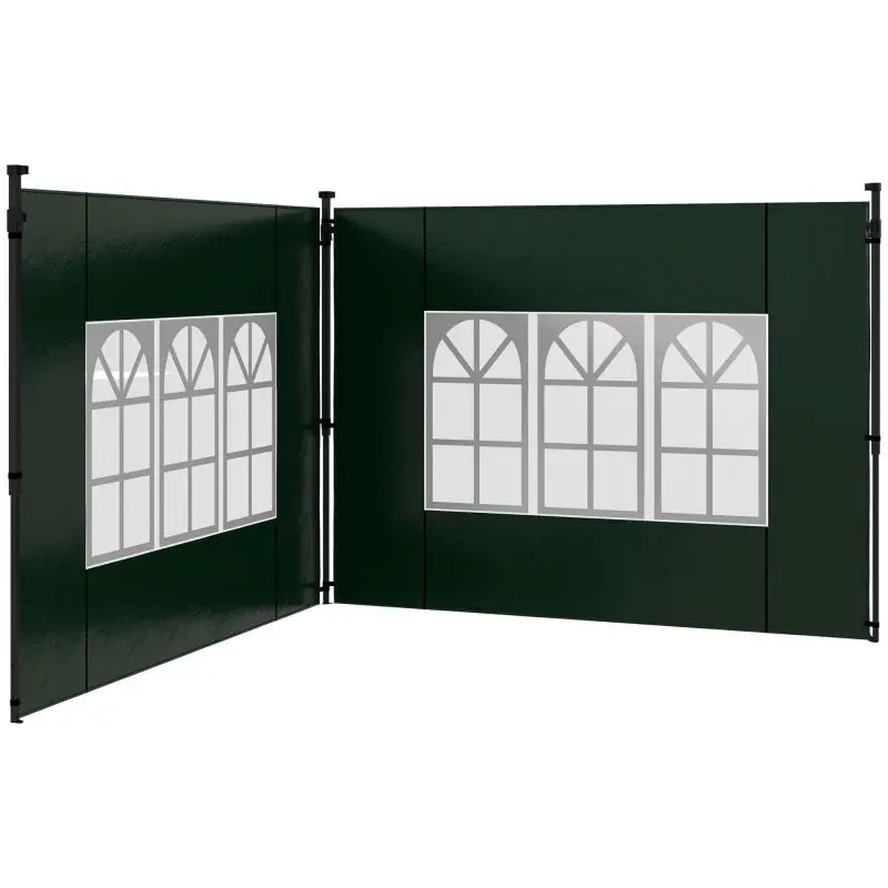 Side Walls for 3 x 3 m and 3 x 6 m Gazebos, Set of 2