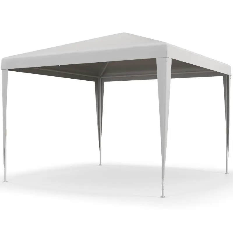 Garden Tent Gazebo, 293 cm, White