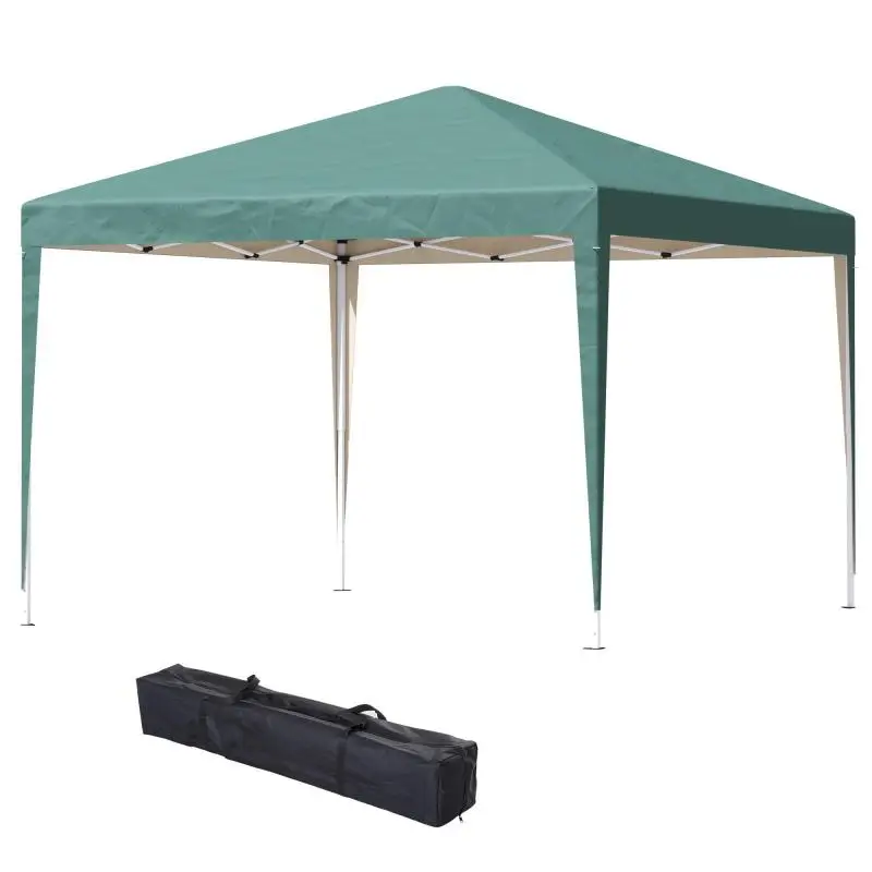 Folding Canopy, 3 x 3 m, Green