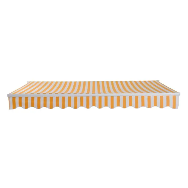 Wall-Mounted Awning with Crank, 295 x 245 cm