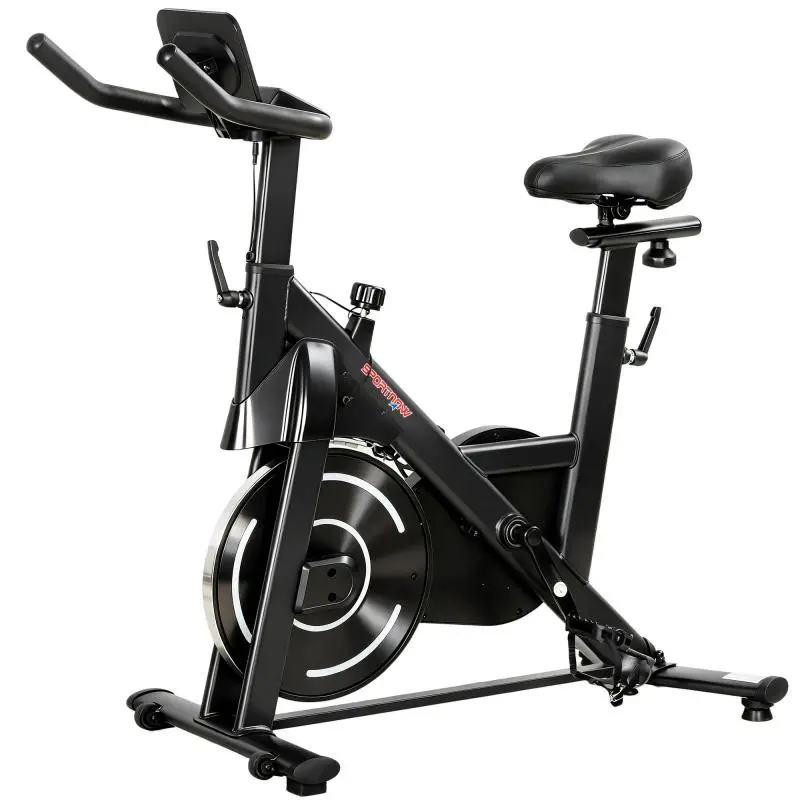 Magnetic Exercise Bike with LCD Display and Tablet Holder
