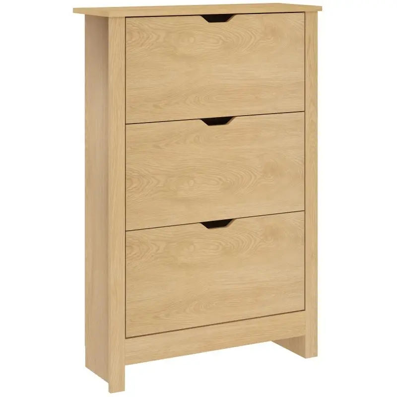 Slim Shoe Cabinet for 18 Pairs of Shoes