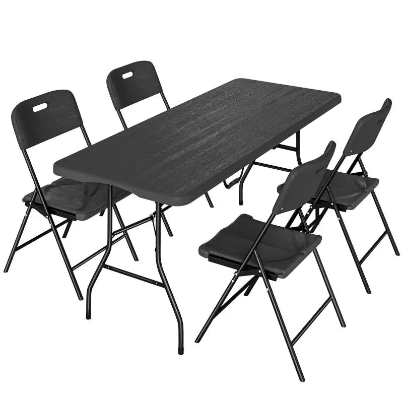 5-Piece Camping Table and Chair Set