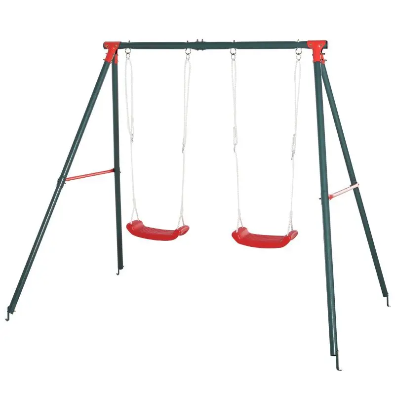 Double Garden Swing for Children Aged 3+