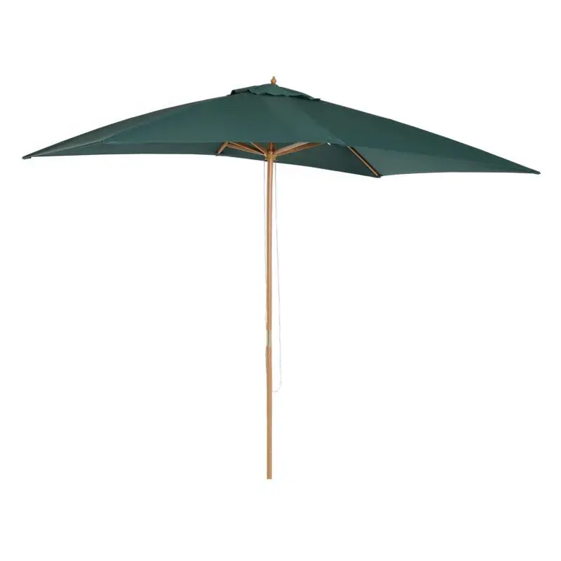 2 x 3 m Garden Parasol, Dark Green