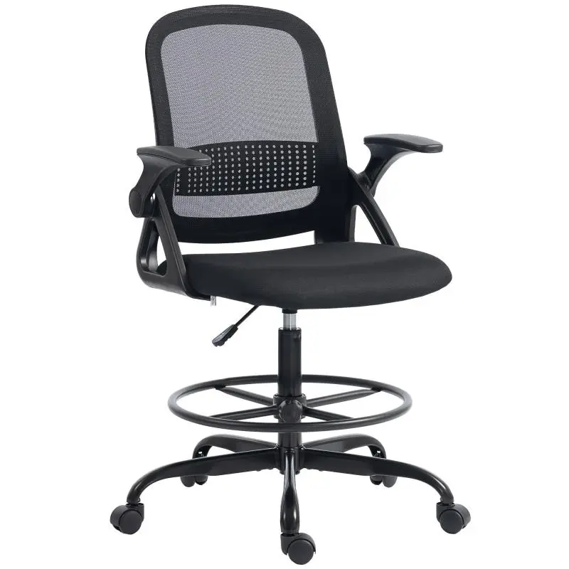 Ergonomic Office Chair with Footrest and Lumbar Support