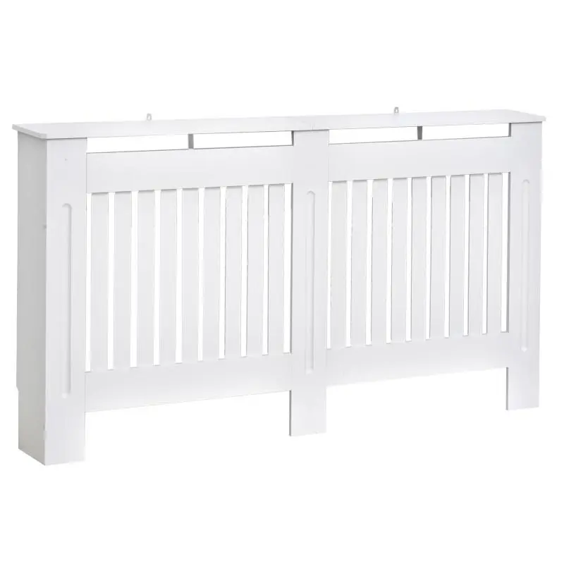 Slatted MDF Radiator Cover, 152 x 19 x 81 cm
