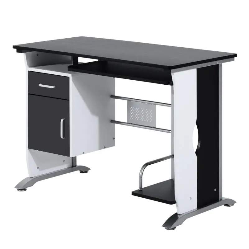 Computer Desk with Keyboard Tray, 100 cm