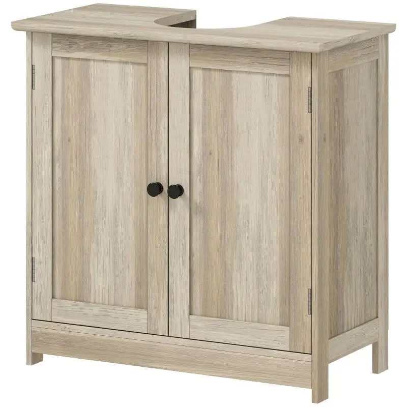 Under-Sink Bathroom Cabinet with 2 Doors, 60 cm