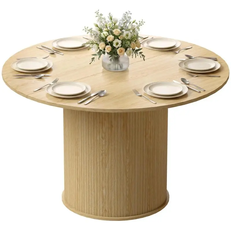 Round Dining Table for 4–6 People, 120 cm