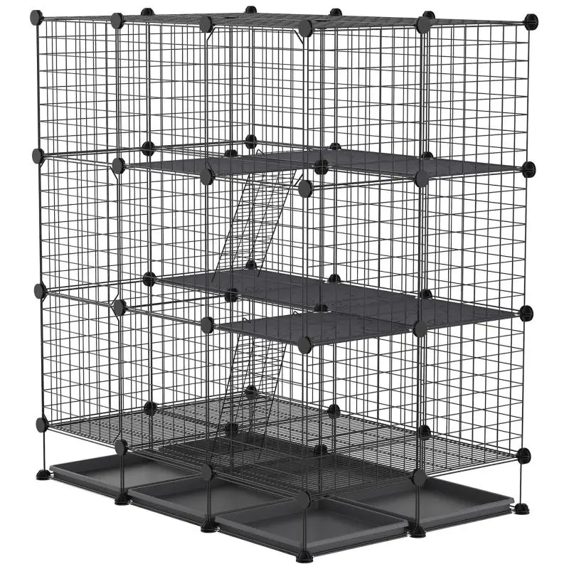Modular Small Animal Enclosure, 111 × 75 × 119 cm