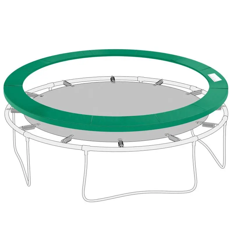 Trampoline Edge Cover, 366 cm, Green