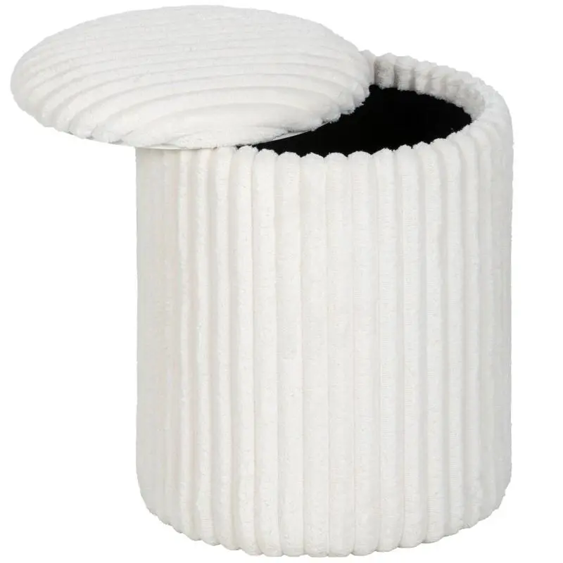 Storage Stool with Reversible Lid