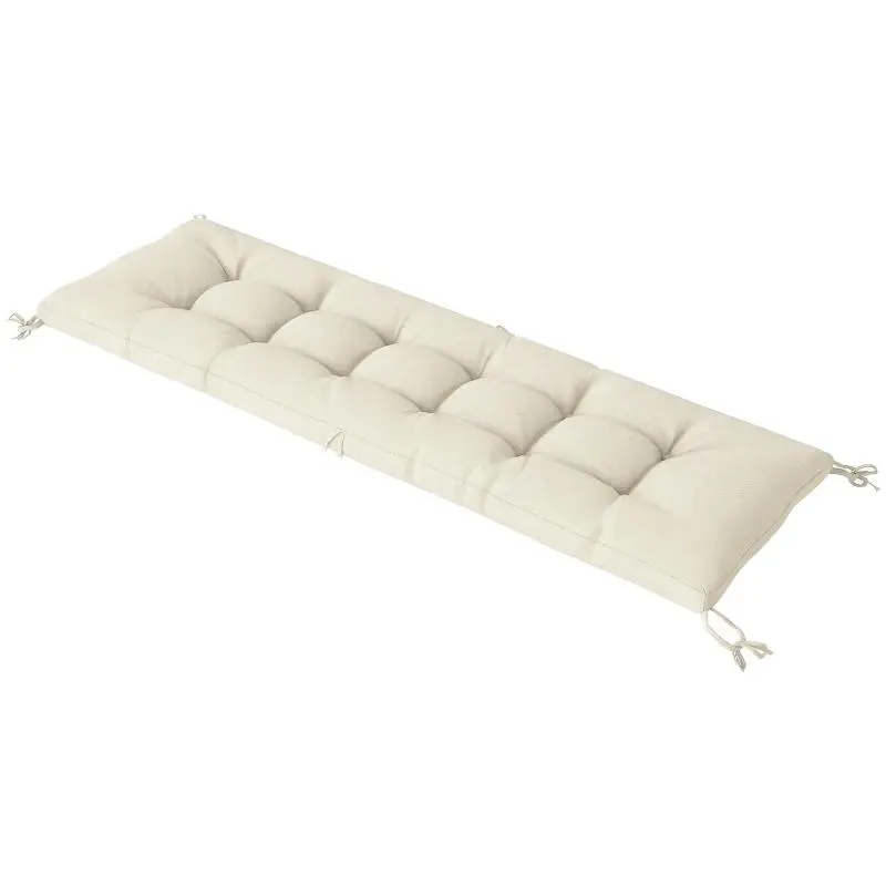 Outdoor Lounger Cushion, 198 cm, Beige