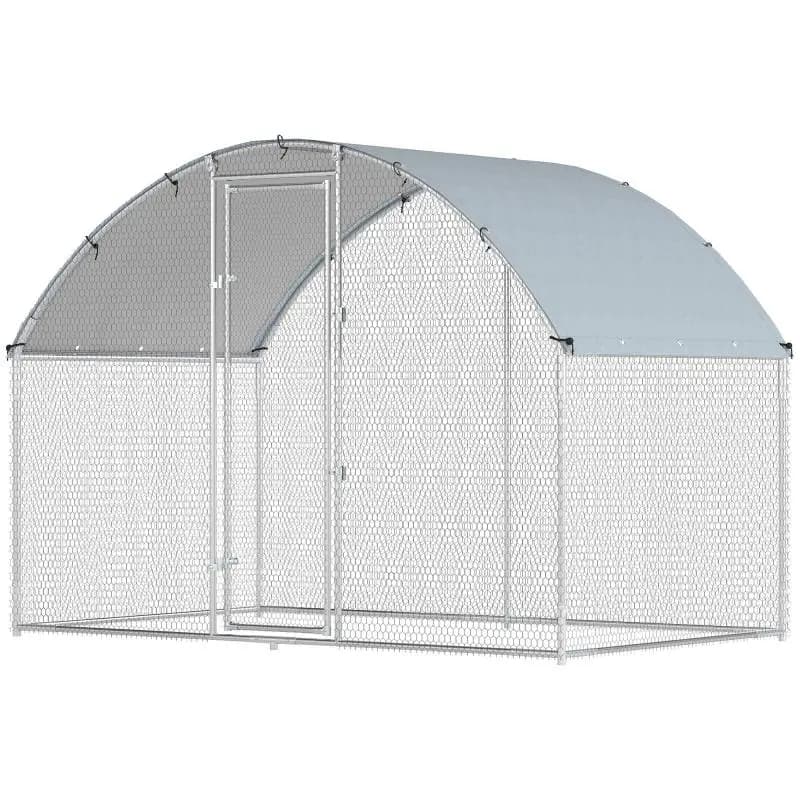 Outdoor Chicken Coop with Waterproof Roof