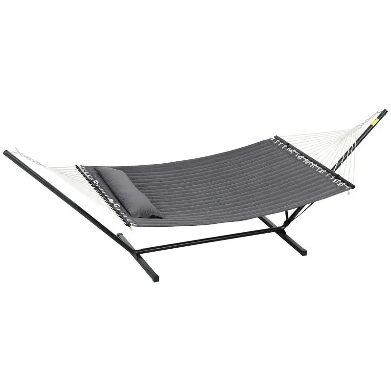 Portable Garden Hammock with Integrated Cushion