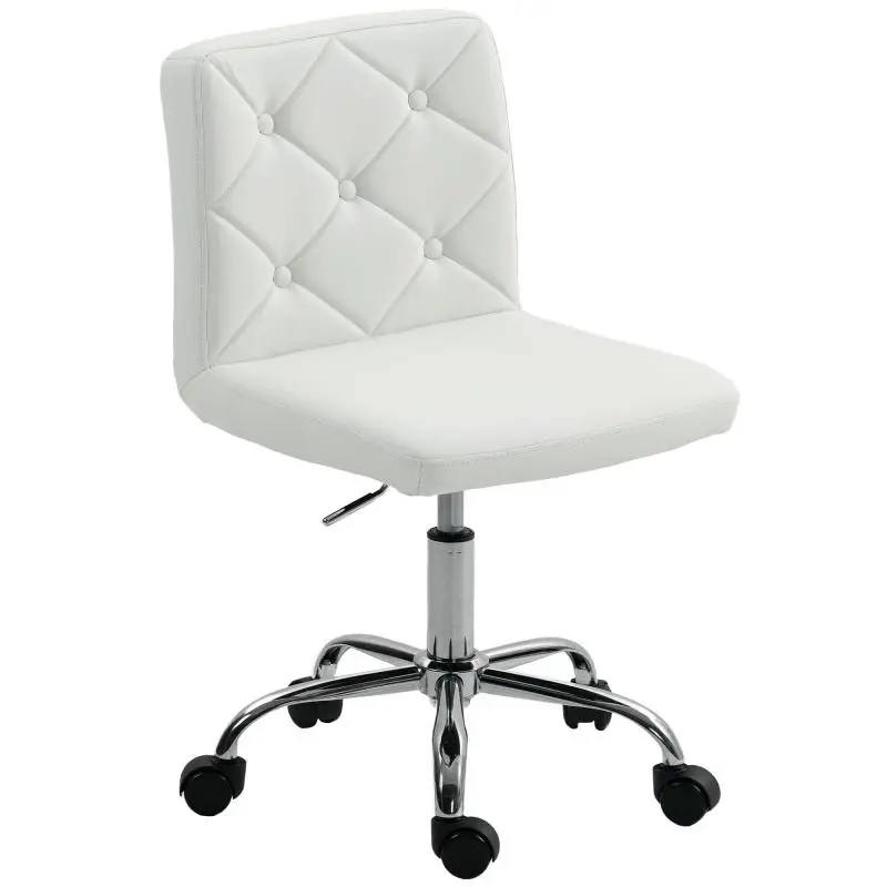 Adjustable Office Chair with Button Tufting