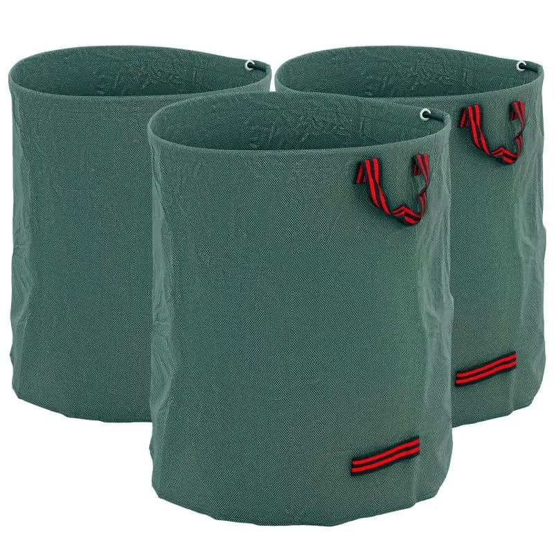 Set of 3 Garden Waste Bags, 300 L
