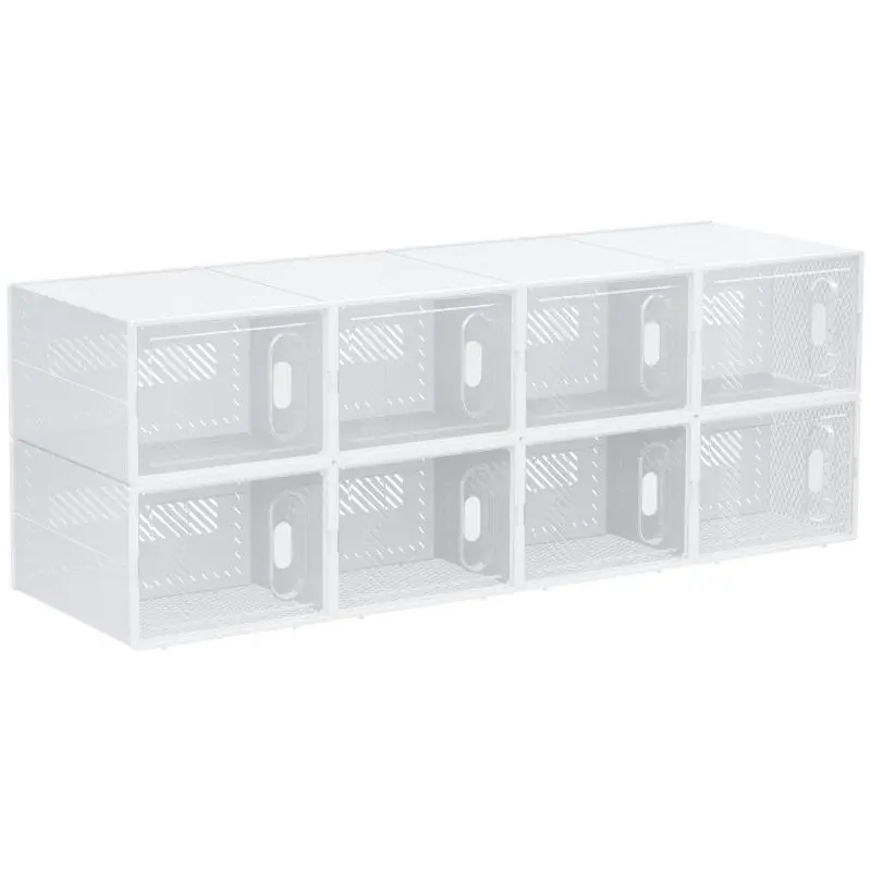Modular Shoe Rack with 8 Cubes