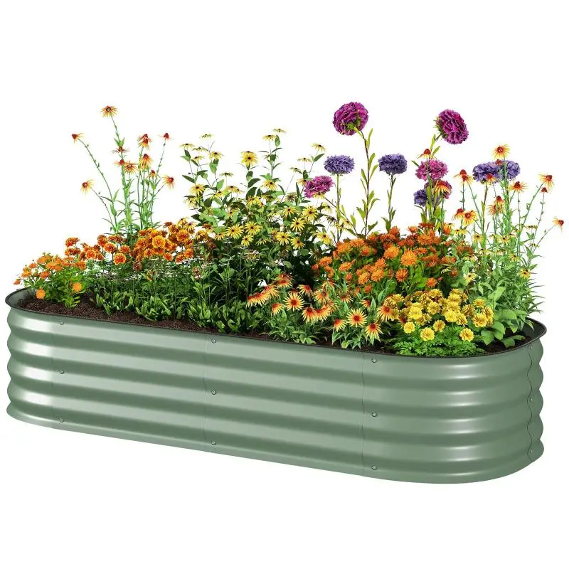 Modular Raised Garden Bed, 150 x 62 x 30 cm