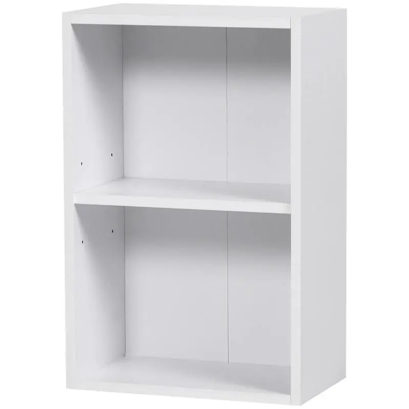 Low Bookcase with Adjustable Shelf, 40 x 24 x 61 cm