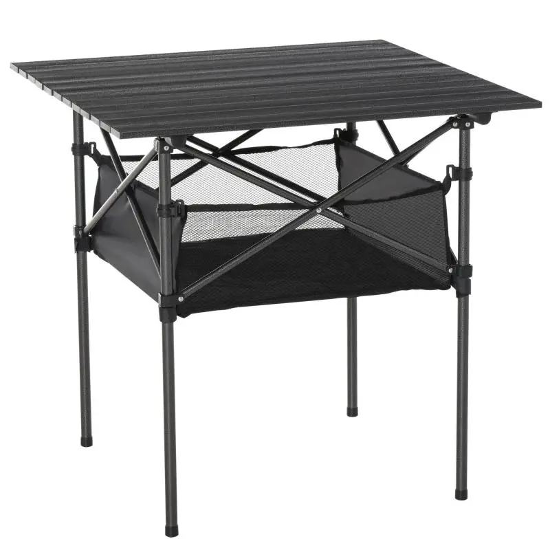 Foldable Roll-Up Camping and Picnic Table