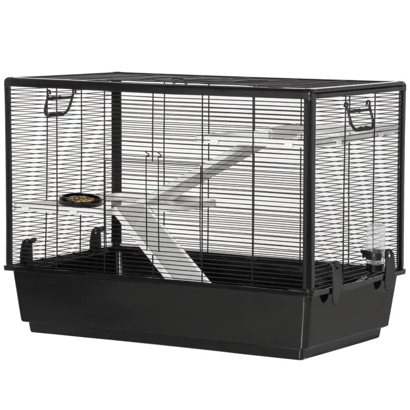 Guinea Pig Cage with Handle and Tray