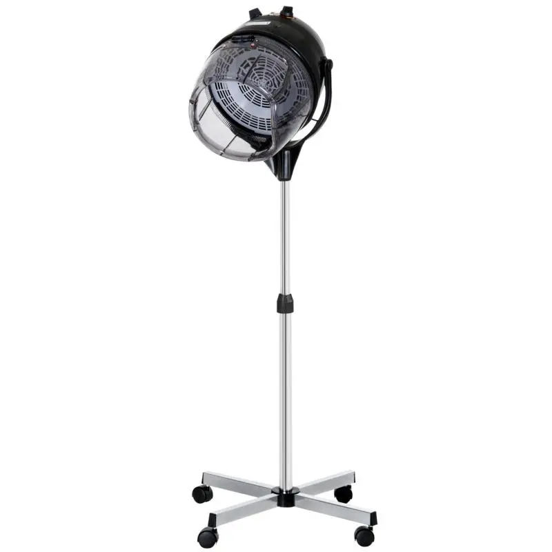 Height-Adjustable Mobile Hooded Hair Dryer, 1180 W