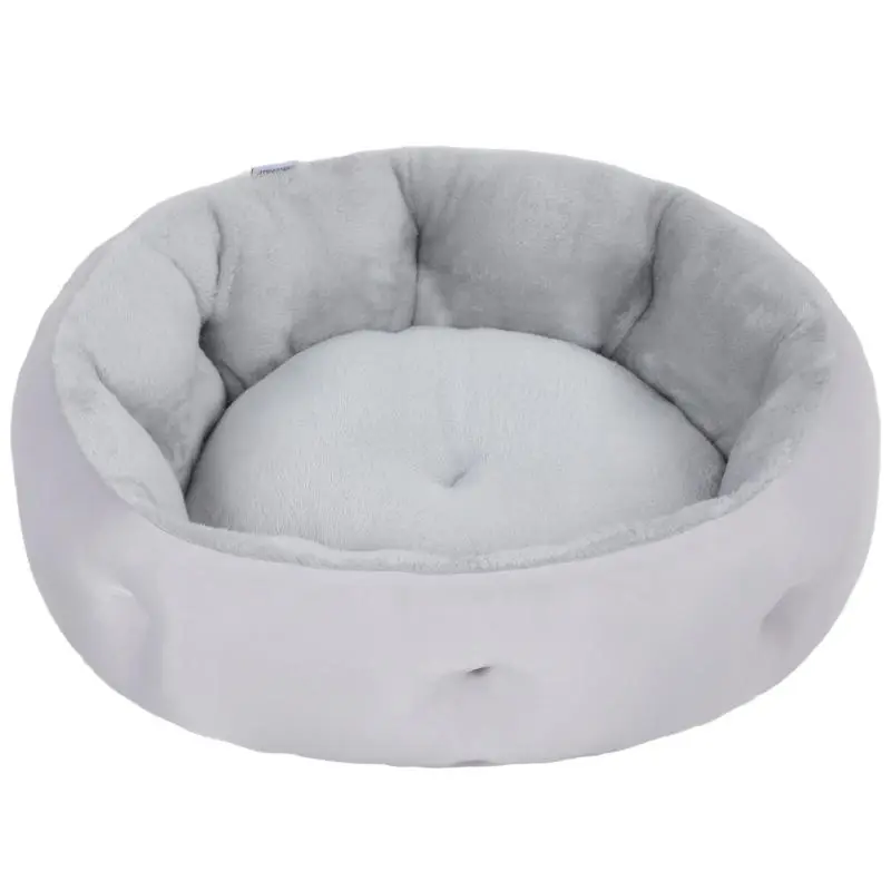 Reversible Cat Bed, 62 cm, Light Grey