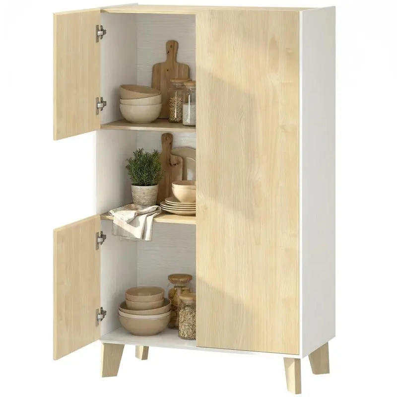 Living Room Sideboard with 6 Compartments