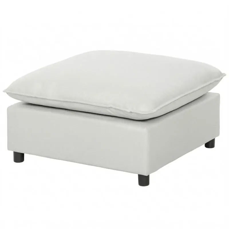 Square Ottoman Footrest, 75 × 75 × 40 cm