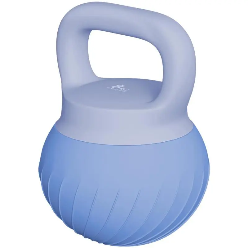 8 kg Kettlebell with Non-Slip Handle, Blue