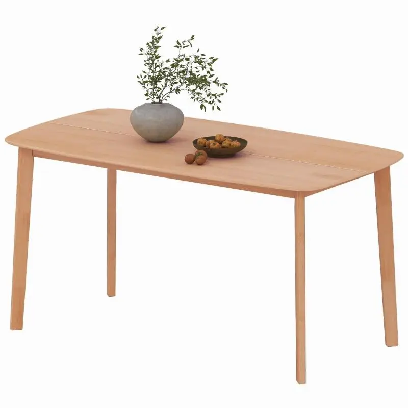 Rectangular Solid Wood Dining Table, 150 cm