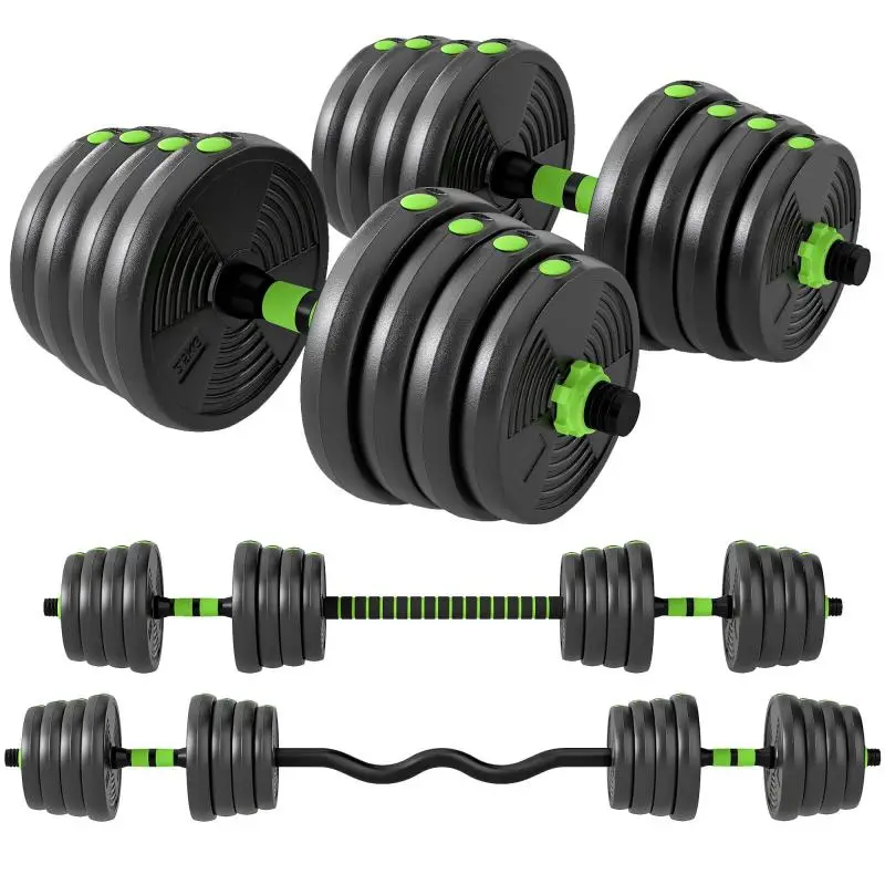 3-in-1 Adjustable Dumbbell Set, 30 kg