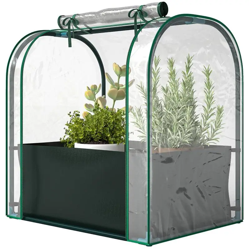 Mini Greenhouse with Planting Bag, 68 x 50 x 70 cm