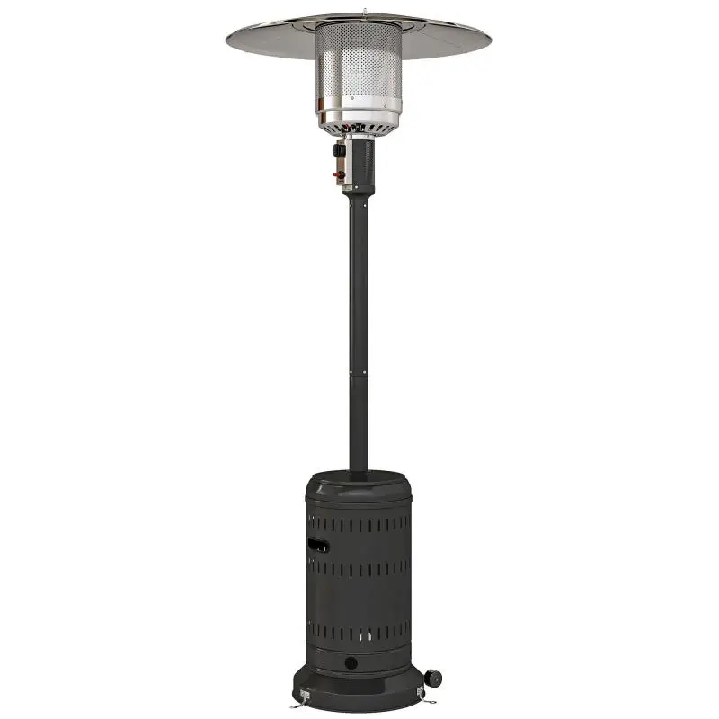 11 kW Gas Patio Heater, Black