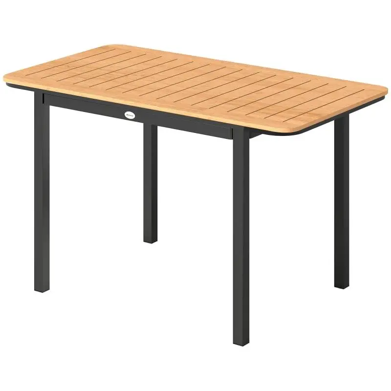 Rectangular Garden Table for 6, 127 x 70 cm