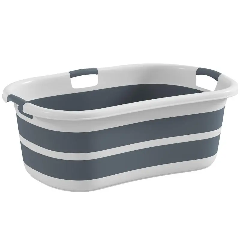 Foldable Dog Bathtub, 27 L, Grey
