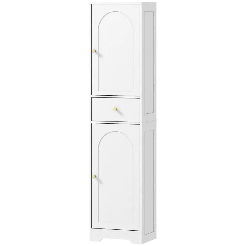 Tall Bathroom Cabinet, 40 x 29.5 x 170 cm, White
