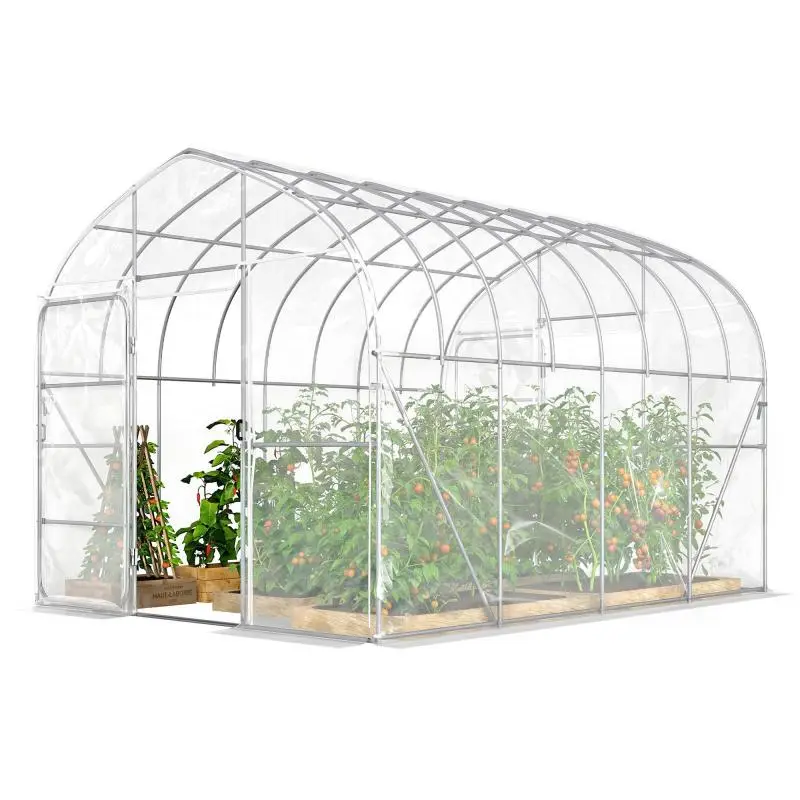 Tunnel Greenhouse, 391 x 296 x 267 cm