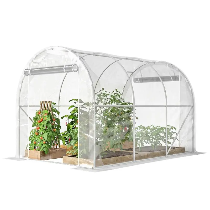 Tunnel Greenhouse, 6 m², 195 cm High