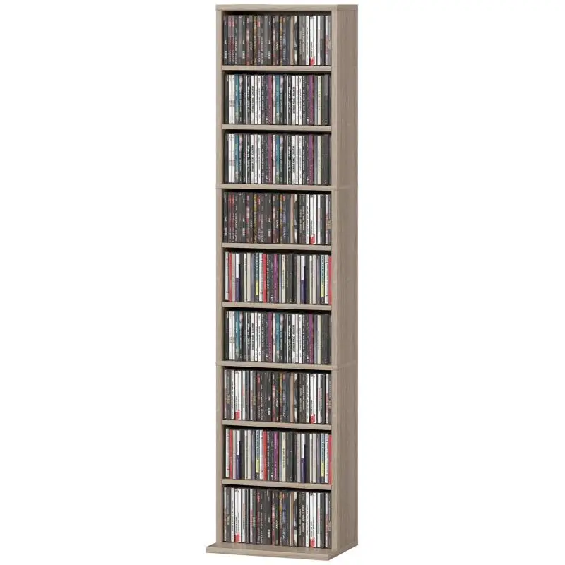 CD and DVD Storage Unit, 9 Compartments