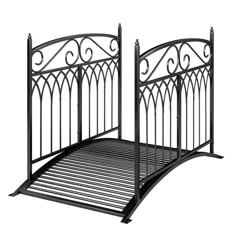 Metal Garden Bridge, 135.5 x 74 x 91 cm