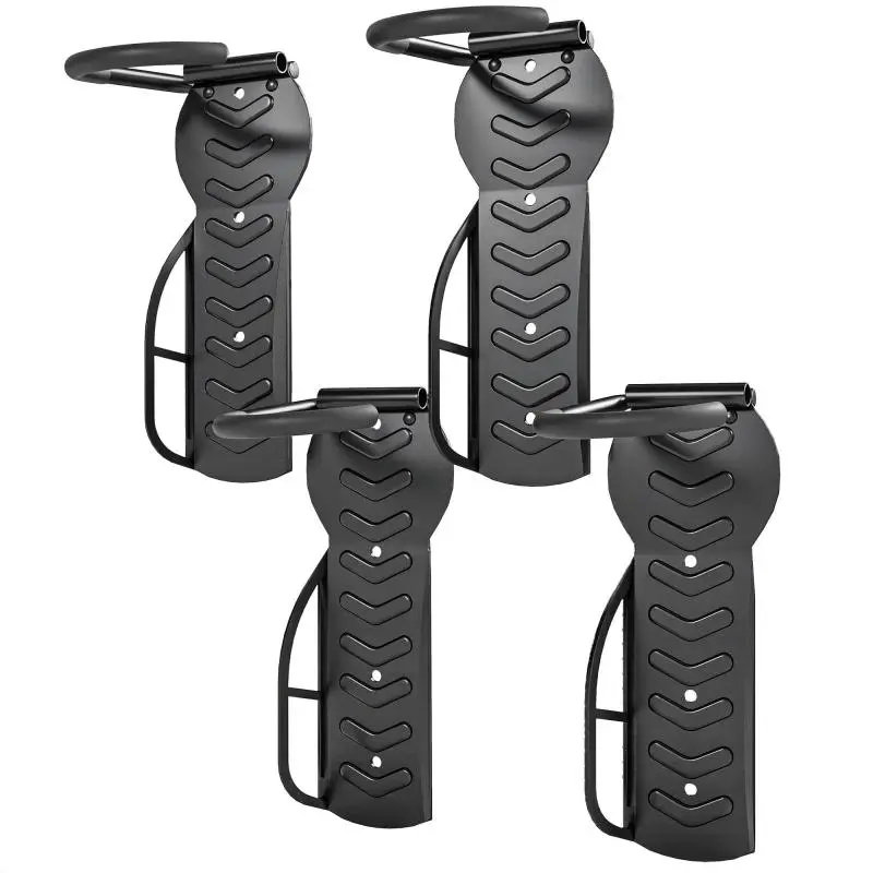 Set of 4 Wall-Mounted Bike Racks