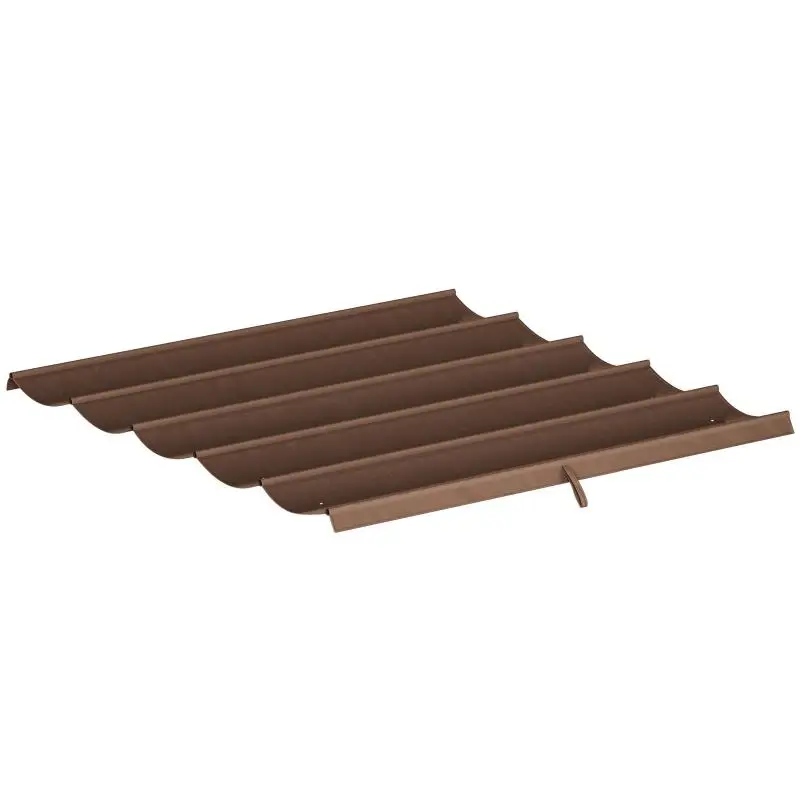 Replacement Pergola Canopy, 250 × 255 cm, Coffee
