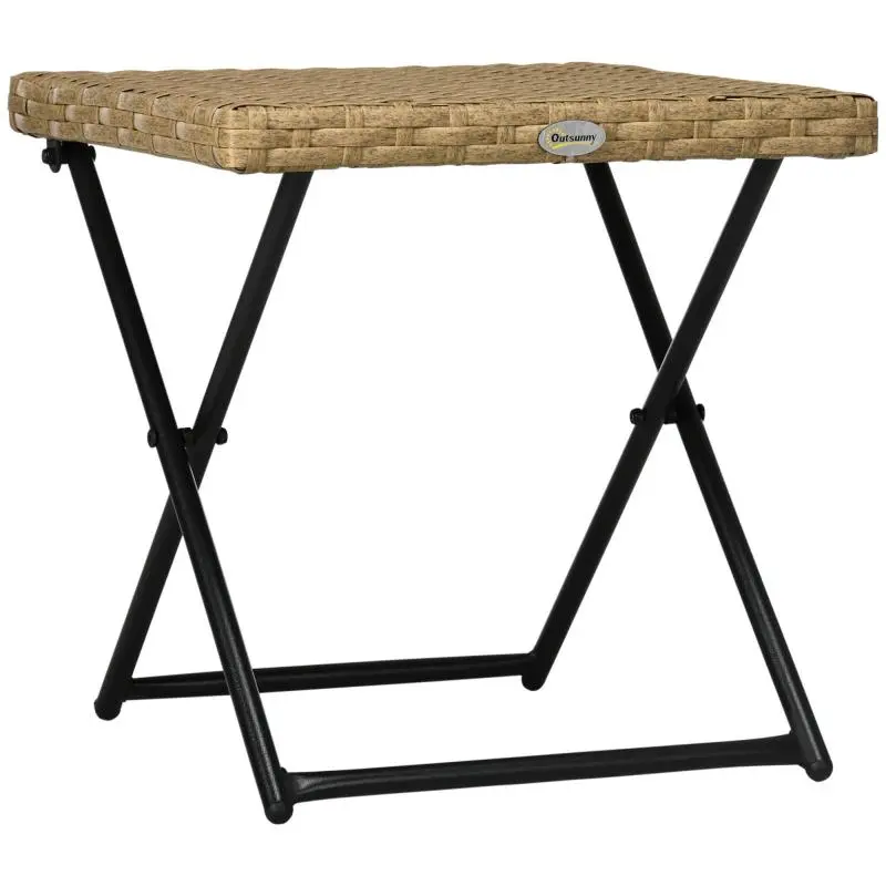 Foldable Garden Side Table, 40 cm